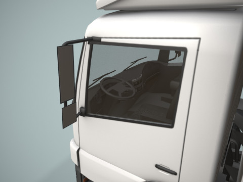 Furgone furgone --408-- Modello 3D