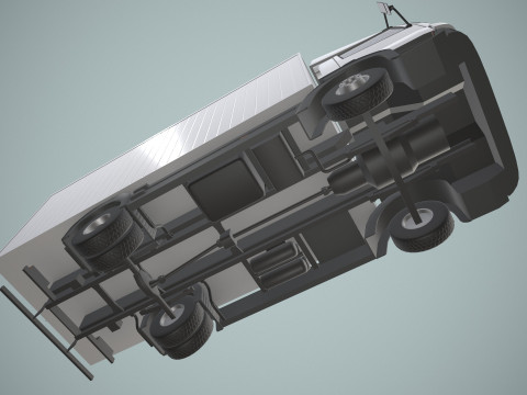 Furgone furgone --408-- Modello 3D