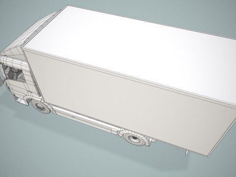 Furgone furgone --408-- Modello 3D