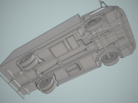 Furgone furgone --408-- Modello 3D