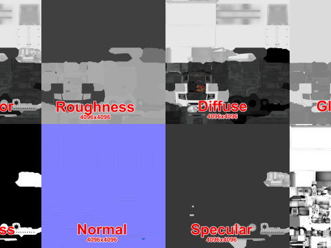 Furgone furgone --408-- Modello 3D