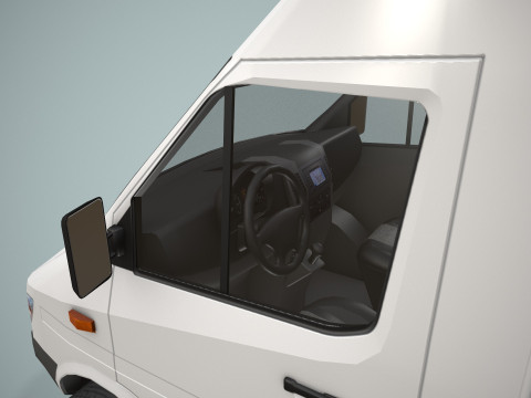 Вантажний фургон --409-- 3D Модель