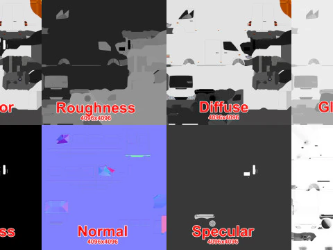 Van Kargo --409-- Model 3D