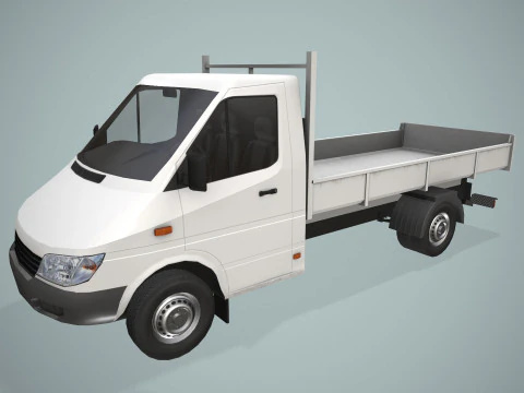 Dump Truck --410-- 3D Model