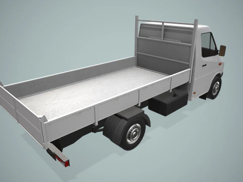 Dump Truck --410-- 3D Model