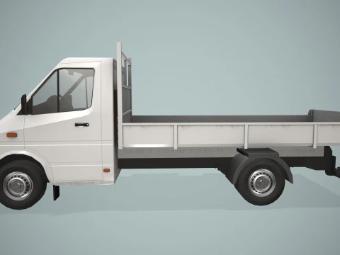 Dump Truck --410-- 3D Model