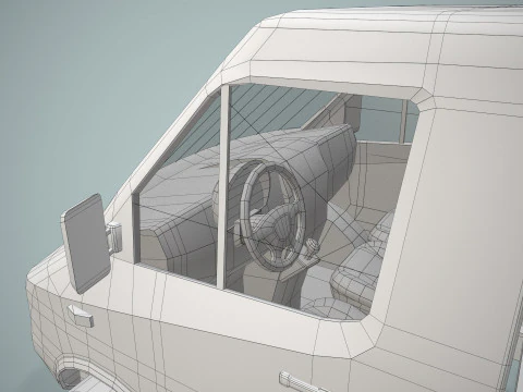Dump Truck --410-- 3D Model