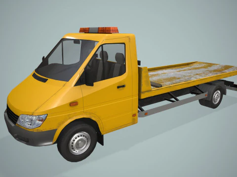 Tow Truck --413-- 3D Model