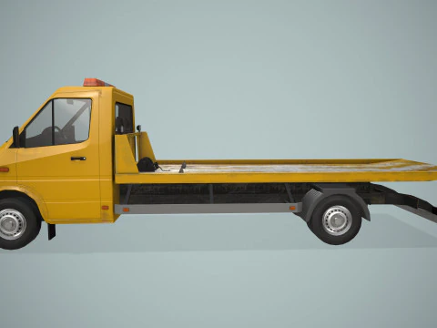Tow Truck --413-- 3D Model