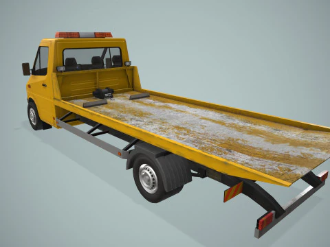 Tow Truck --413-- 3D Model