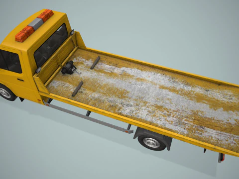 Tow Truck --413-- 3D Model