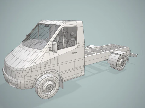 Telaio per camion -415- Modello 3D