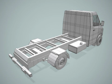 Telaio per camion -415- Modello 3D