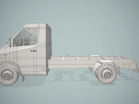Telaio per camion -415- Modello 3D