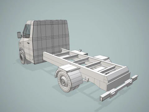 Telaio per camion -415- Modello 3D