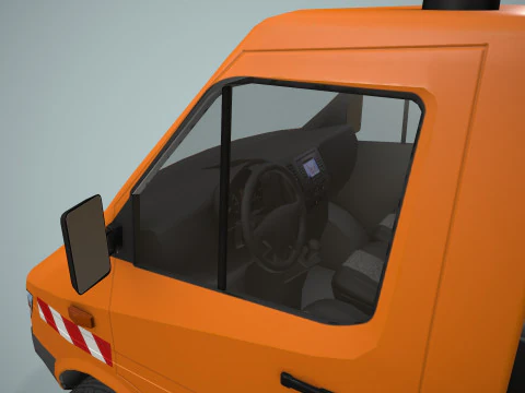 Bucket Truck --416-- 3D Model