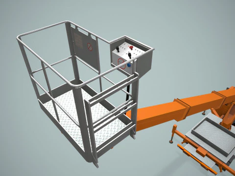 Bucket Truck --416-- 3D Model