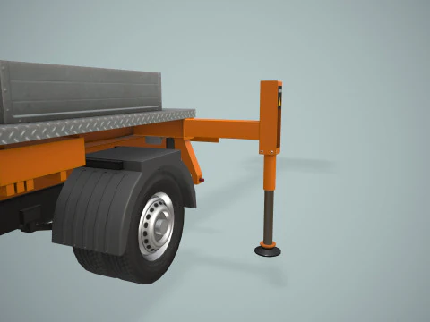 Bucket Truck --416-- 3D Model