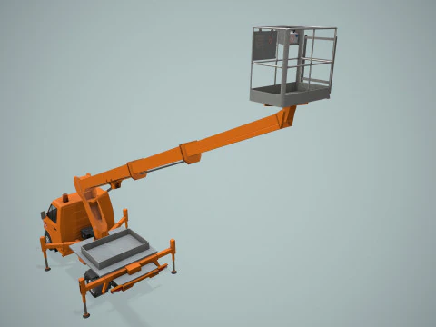 Bucket Truck --416-- 3D Model