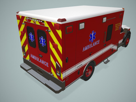Ambulans --419-- Model 3D