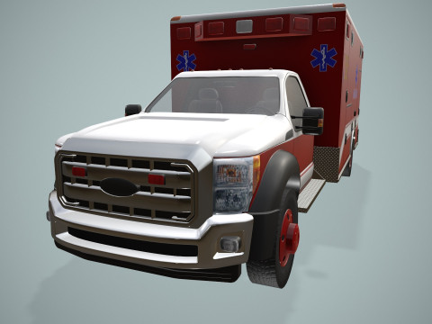 Ambulans --419-- Model 3D