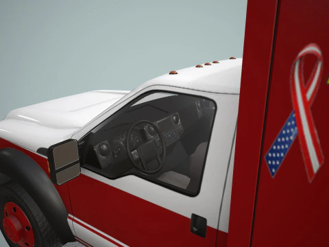Ambulanza --419-- Modello 3D