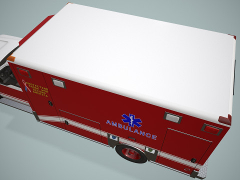 Ambulans --419-- Model 3D