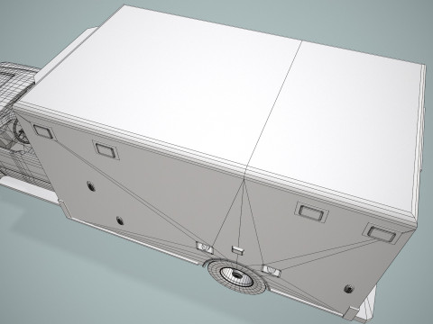 Ambulans --419-- Model 3D