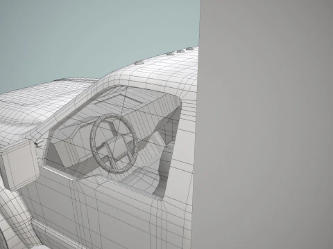 Ambulanza --419-- Modello 3D