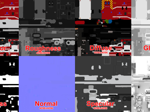 Ambulans --419-- Model 3D