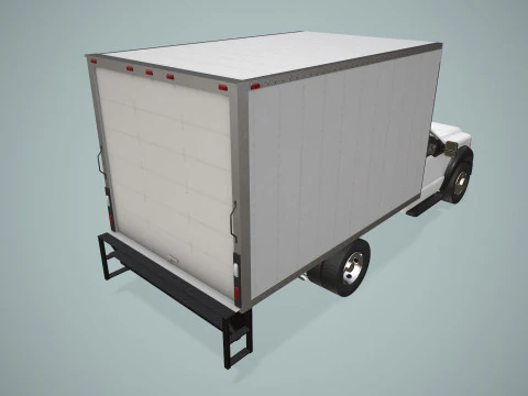 Furgone furgone --420-- Modello 3D