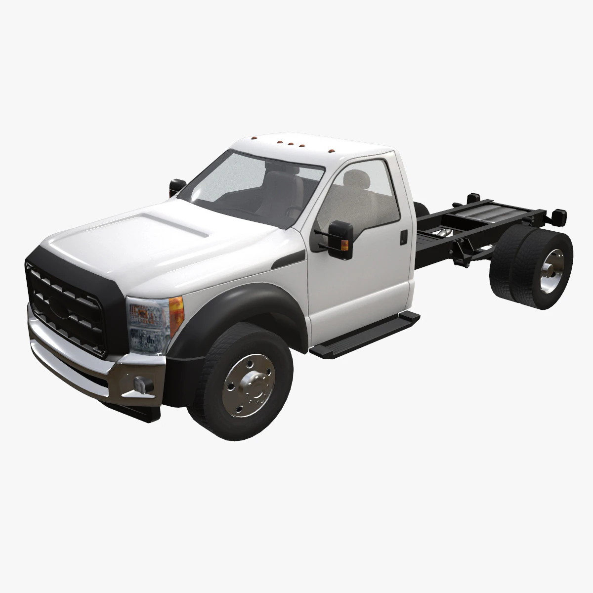 Chassis Truck --422-- 3D Model .c4d .max .obj .3ds .fbx .stl .blend 