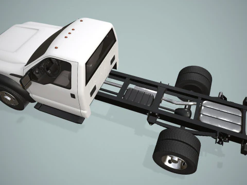 Chassis Truck --422-- 3D Model