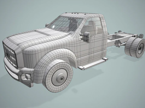 Chassis Truck --422-- 3D Model