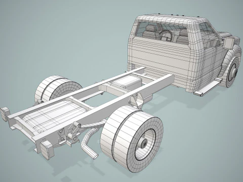 Chassis Truck --422-- 3D Model