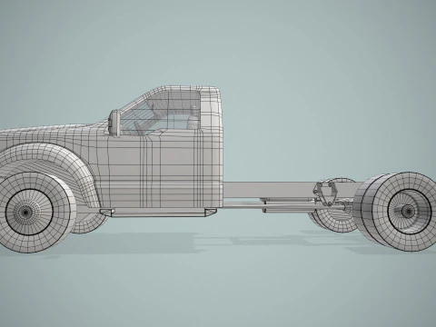 Chassis Truck --422-- 3D Model