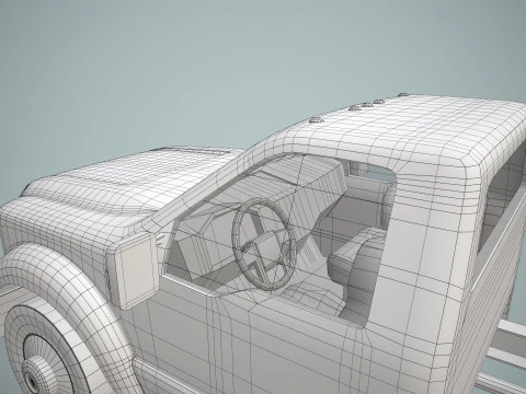 Chassis Truck --422-- 3D Model
