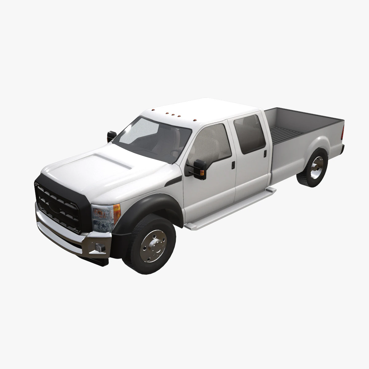 Camion doppia cabina --423-- Modello 3D .c4d .max .obj .3ds .fbx .stl .blend