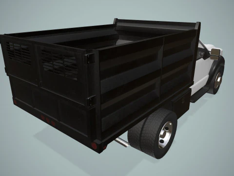 Самосвал --424-- 3D Модель