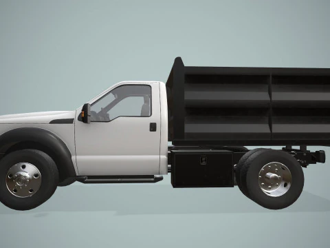 Самосвал --424-- 3D Модель