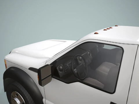 Самосвал --424-- 3D Модель