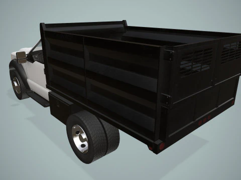 Самосвал --424-- 3D Модель