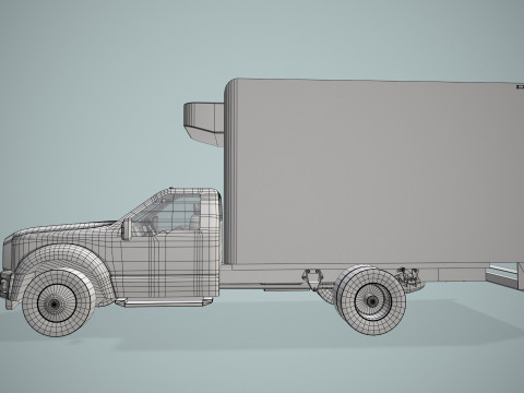 Truk Kulkas --425-- Model 3D