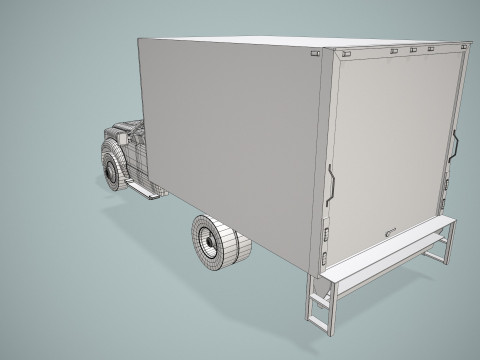 Truk Kulkas --425-- Model 3D
