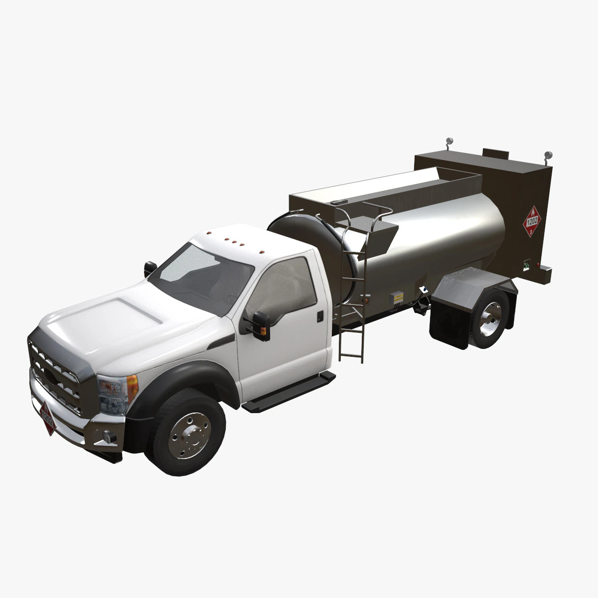 Autocisterna per carburante --426-- Modello 3D .c4d .max .obj .3ds .fbx .stl .blend