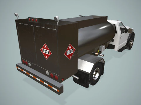 Autocisterna per carburante --426-- Modello 3D