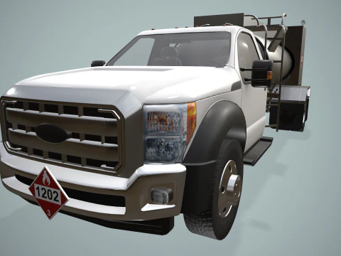 Autocisterna per carburante --426-- Modello 3D