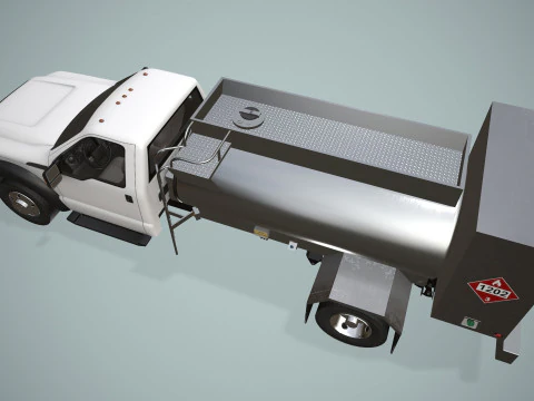 Autocisterna per carburante --426-- Modello 3D