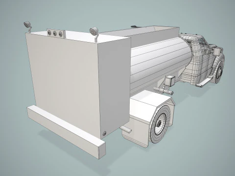 Autocisterna per carburante --426-- Modello 3D