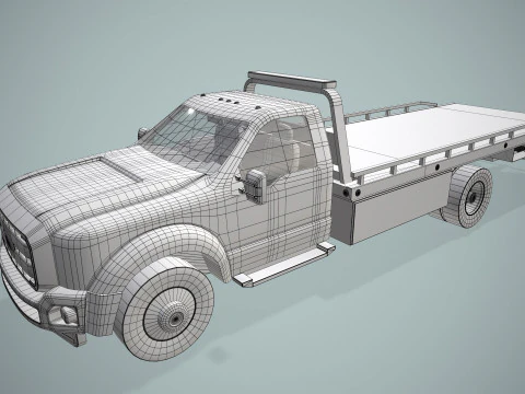 Carro attrezzi --427-- Modello 3D